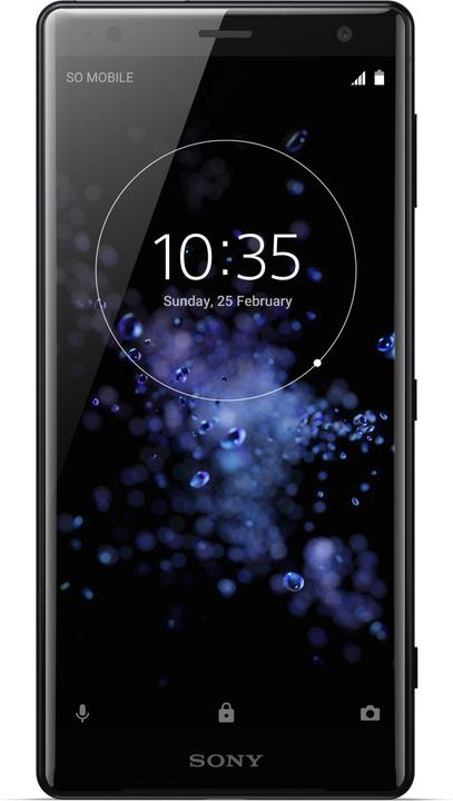 Image du produit Sony Xperia XZ2 (64 Go, Liquid Black, 5.70", SIM simple, 19 Mpx, 4G)