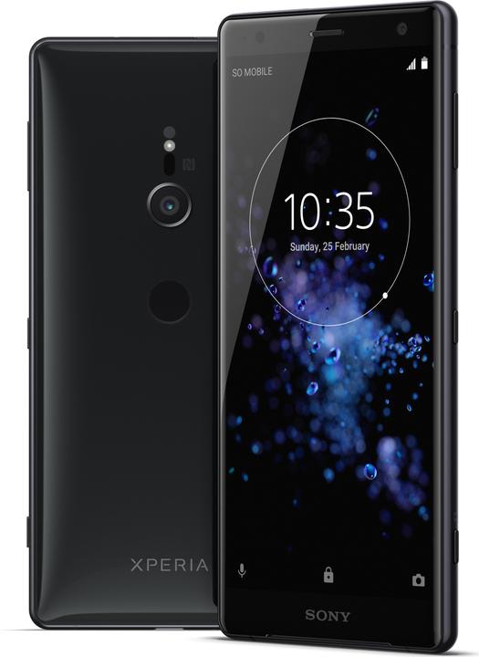 Sony Xperia XZ2 (64 GB, Liquid Black, 5.70", Single SIM, 19 Mpx, 4G)