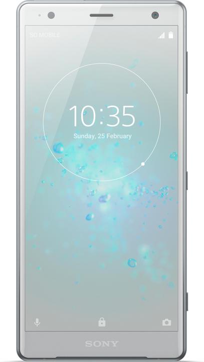 Actual product image Sony Xperia XZ2 (64 GB, Liquid Silver, 5.70", Single SIM, 19 Mpx, 4G)