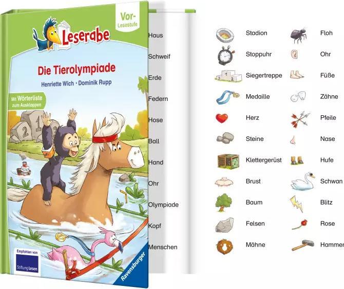 Image du produit Ravensburger Die Tierolympiade (Allemand, Henriette Wich, 2021)