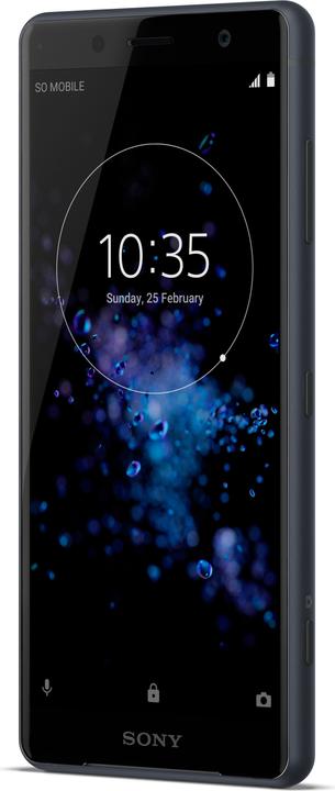 Actual product image Sony Xperia XZ2 Compact EU (64 GB, Black, 5", Hybrid Dual SIM, 19 Mpx, 4G)