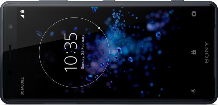 Actual product image Sony Xperia XZ2 Compact EU (64 GB, Black, 5", Hybrid Dual SIM, 19 Mpx, 4G)