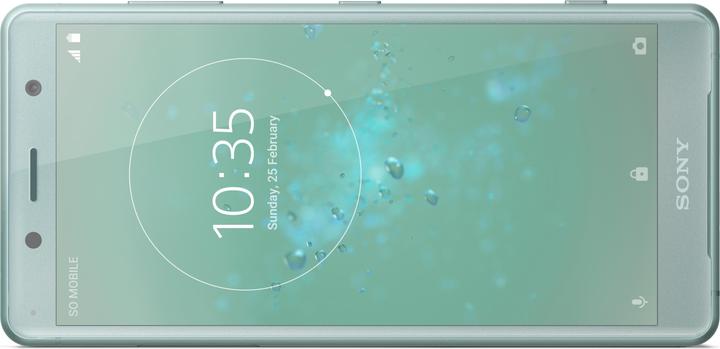 Actual product image Sony Xperia XZ2 Compact (64 GB, Moss Green, 5", Single SIM, 19 Mpx, 4G)