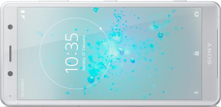 Produktbild Sony Xperia XZ2 Compact EU (64 GB, White Silver, 5", Hybrid Dual SIM, 19 Mpx, 4G)