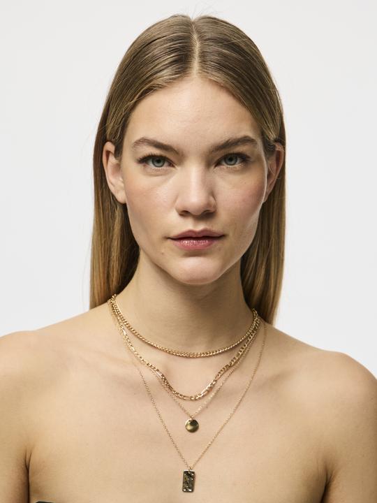 Actual product image Pieces Pcokia Combi Necklace (30% zinc, 70% iron)