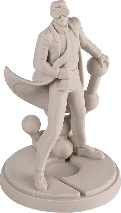 Actual product image Polymaker Panchroma™ PLA Matte Muted (PLA, 1.75 mm, 1000 g, White)