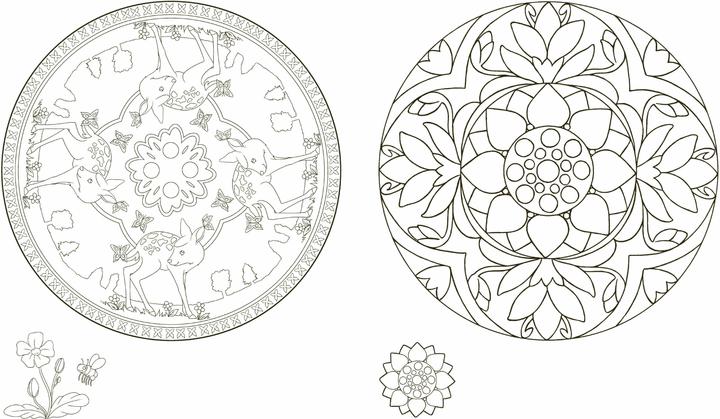 Image du produit Bloc de mandalas pour la maternelle et le jardin d'enfants