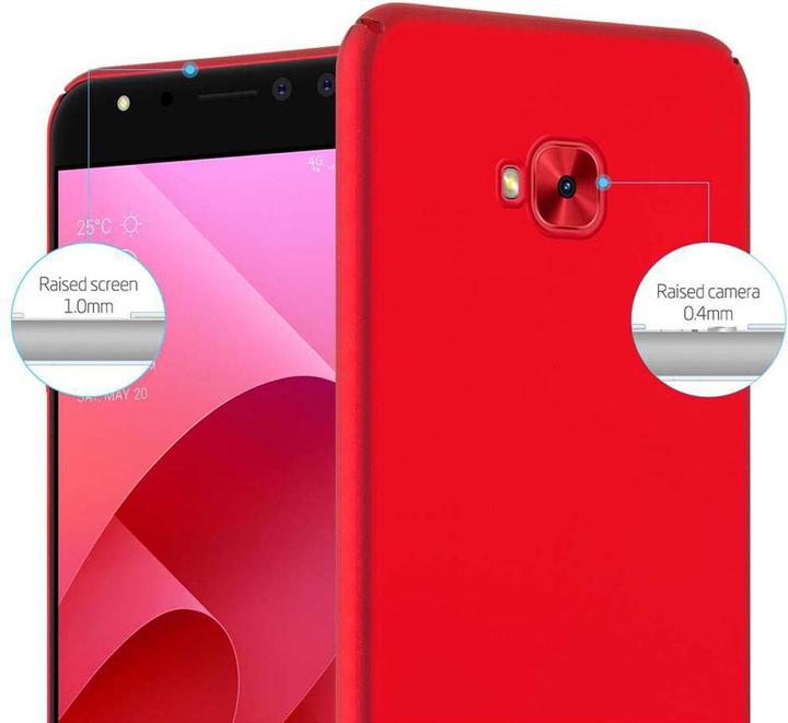 Actual product image Cadorabo Hard Cover Matt Metal Cover (Asus Zenfone 4 Selfie Pro)