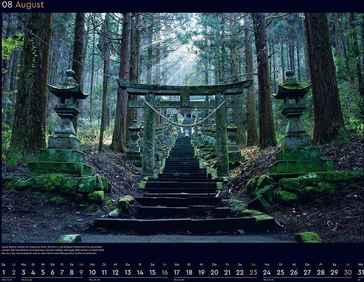 Image du produit Japan - Wandkalender 2026 (60 x 45 cm, Couverture rigide, Allemand)
