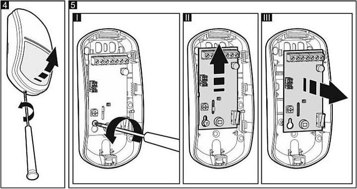 Produktbild Satel SLIM-DUAL-LUNA motion detector Passive infrared (PIR) sensor/Microwave sensor White (24 m)