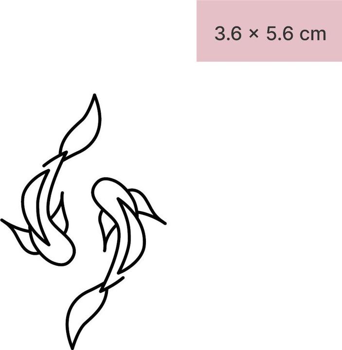 Image du produit minink Tatouage temporaire - Poisson opposé