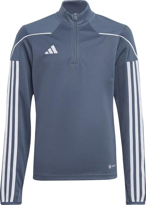 adidas Kinderbluse Tiro 23 League Training Top grau-weiss HS3491 (152cm) (152)