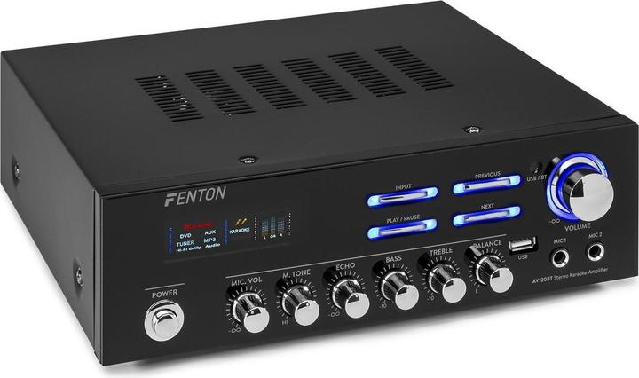 Fenton Amplificatore stereo AV120BT (Amplificatore)