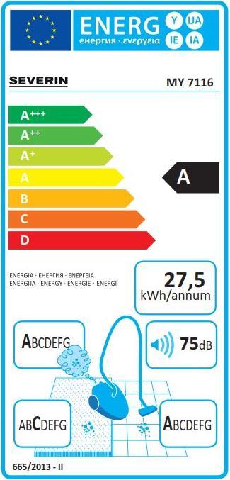 Energie-Label Severin My7116