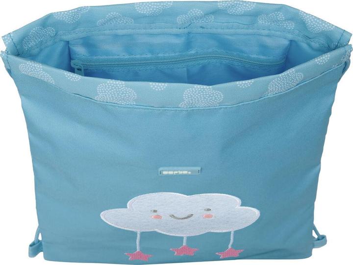Actual product image Safta Backpack bag with straps Nube Blue 26 x 34 x 1 cm