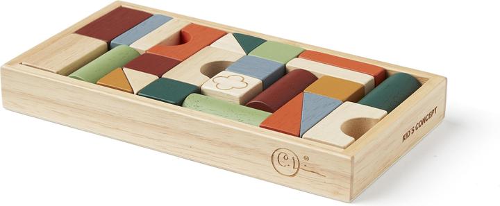 Image du produit Kids Concept Caisse de cubes en bois Carl Larsson