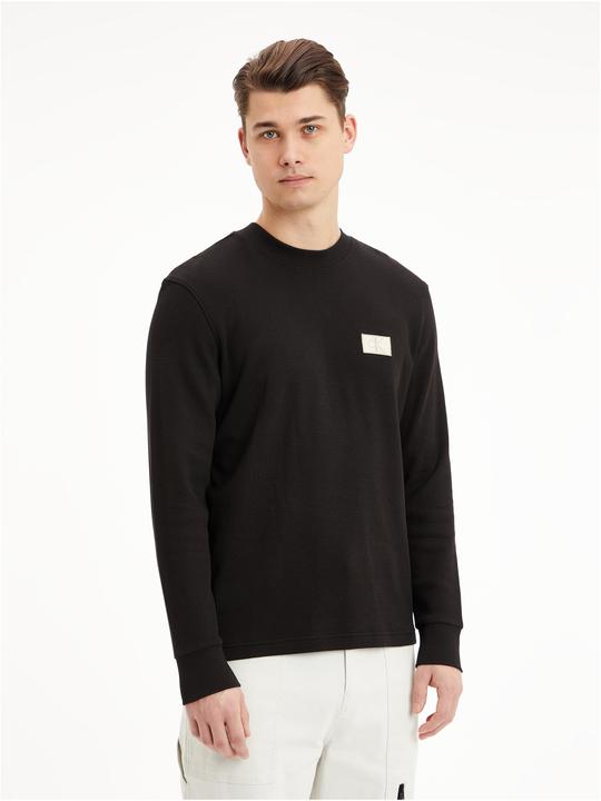 Actual product image Calvin Klein Jeans Shrunkden Badge LS WA J30J321704 Beh l (L)