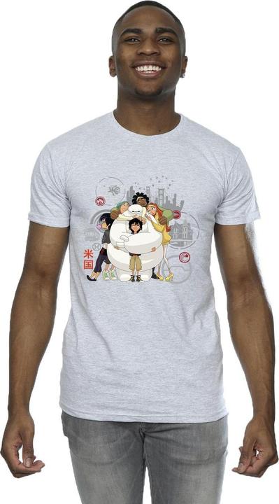 Produktbild Disney Big Hero 6 Baymax Group Hug TShirt (5XL)