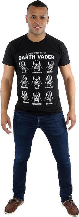 Produktbild Star Wars Many Faces Of Darth Vader TShirt (S)