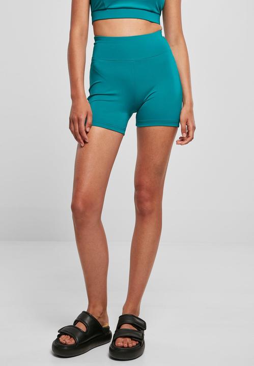 Actual product image Urban Classics Ladies Recycled High Waist Cycle Hot Pants (4XL)