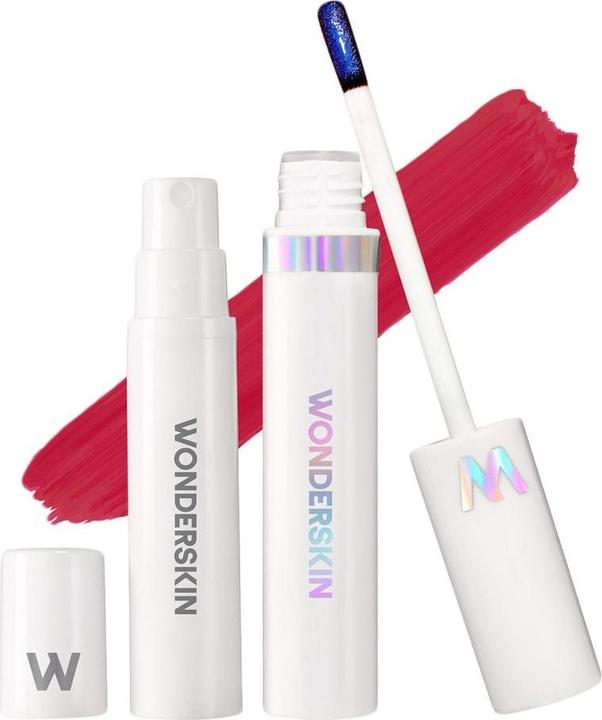 Actual product image Wonderskin Wonder Blading Lip Stain Kit First Kiss Cranberry