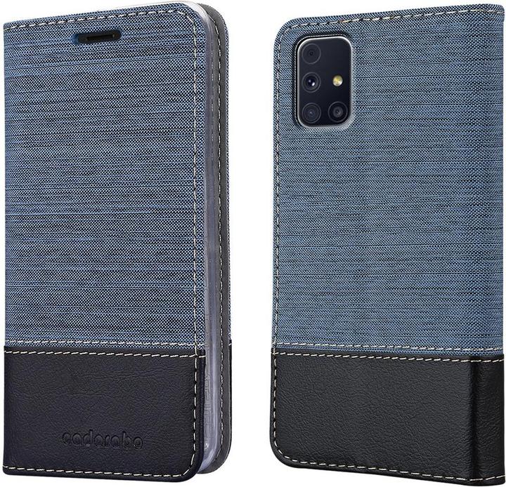 Produktbild Cadorabo Book Jeans Optik Cover (Samsung Galaxy M31s)