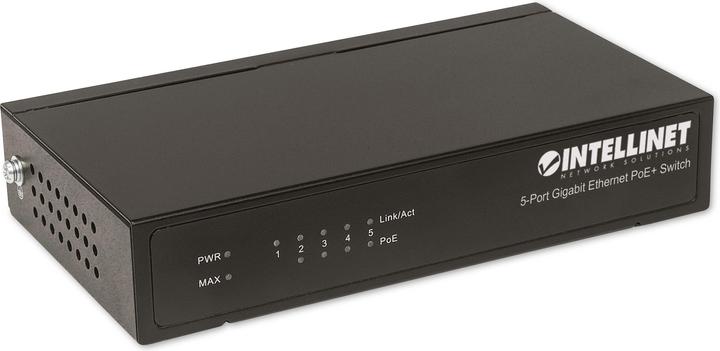 Produktbild Intellinet Gigabit Ethernet PoE+ Switch (5 Ports)