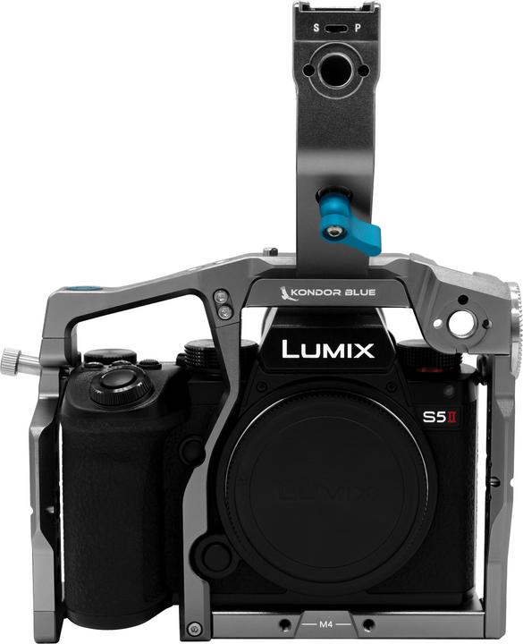 Image du produit Kondor Blue PANASONIC LUMIX S5II/X CAGE (avec poignée supérieure / gris espace)