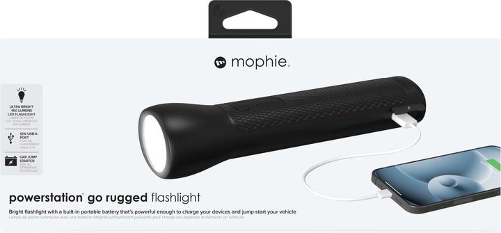 Produktbild mophie GO RUGGED - Powerstation Jumpstart Flashlight (9900 mAh)