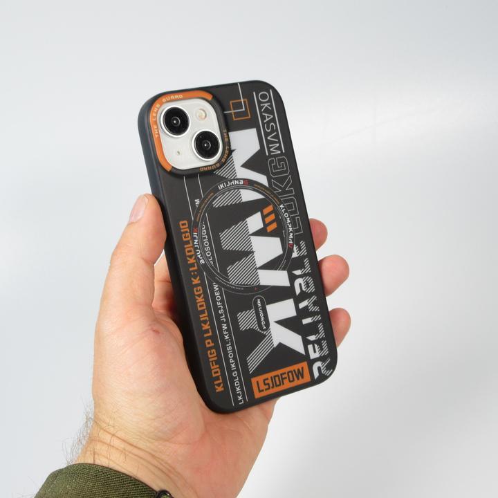 Immagine prodotto PhoneLook Custodia MWK Cyber Grid in silicone con MagSafe (Apple iPhone 15)