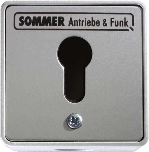Image du produit Sommer AP interrupteur à clé 5006V000 1 contact sans cylindre IP54