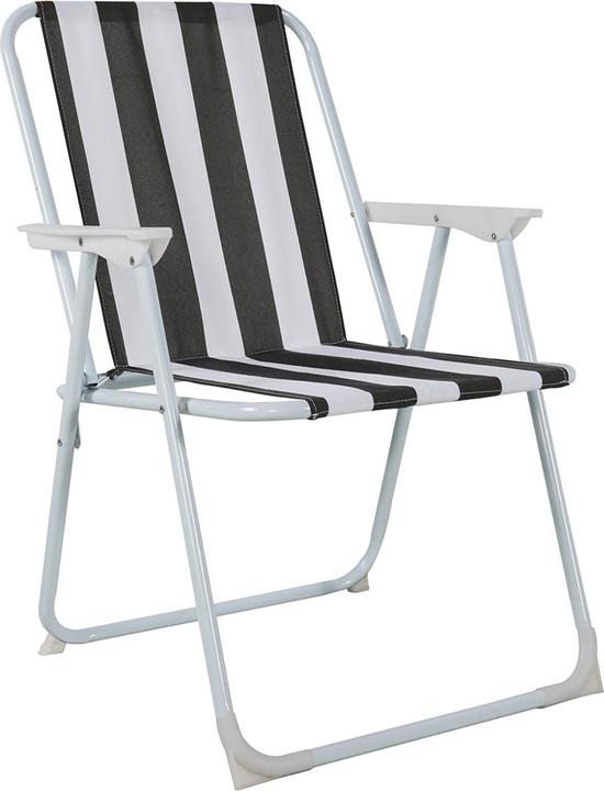 Produktbild Mojawo 6 Stück Campingstuhl Klappstuhl Regiestuhl Gartenstuhl Anthrazit/Weiss
