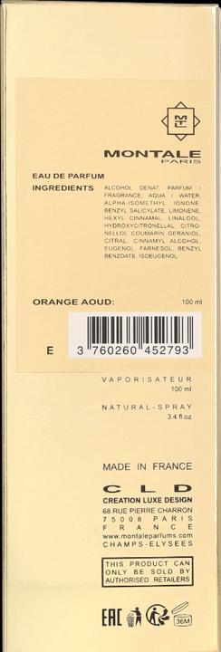 Immagine prodotto Montale Arancione Aoud (Eau de parfum, 100 ml)