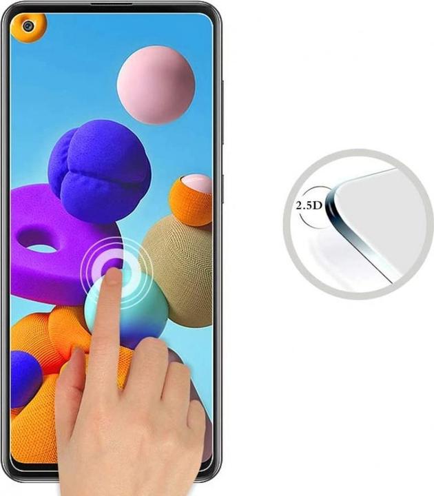 Image du produit Screenguard Samsung Galaxy A21s Protection en verre blindé Case Friendly Design (1 pièce(s), Samsung Galaxy A21s)
