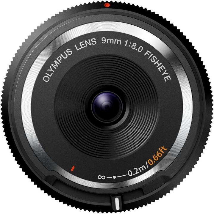 Actual product image Olympus Body Cap 9mm f/8 Fisheye (Micro Four Thirds, Micro Four Thirds)