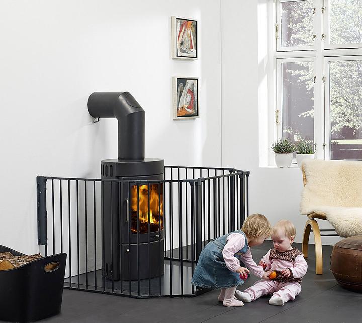 Produktbild Baby Dan Kamingitter Flex XL (doppelt)