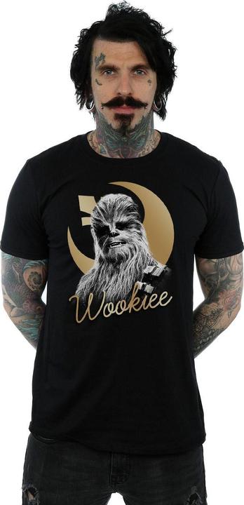 Star Wars The Last Jedi Gold Chewbacca TShirt (M)