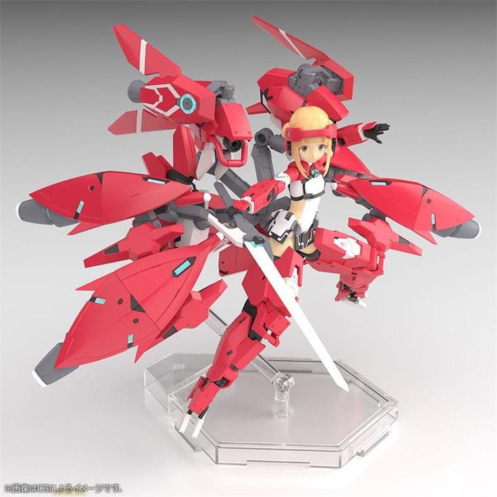 Actual product image Kotobukiya Alice Gear Aegis Expansion Megami Device Plastic Model Kit Nodoka Takahata Shimon 20 cm
