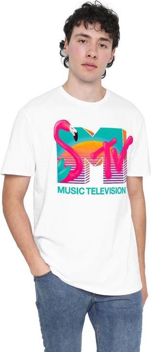 Immagine prodotto MTV Vibrant Maglietta Tramonto del Fenicottero Uomo (4XL)