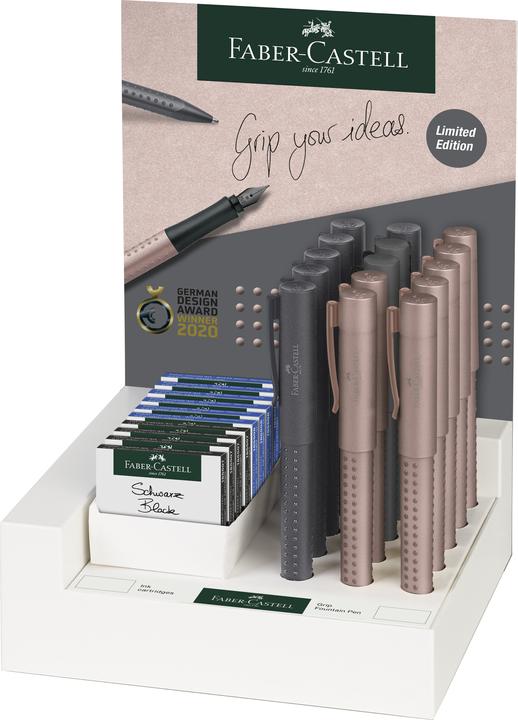 Image du produit Faber-Castell Porte-plumes GRIP Edition, en présentoir (Anthracite, All Black, Rosk, 15 x)