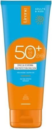 Actual product image Lirene Sun Moisturising Emulsion Spf50+ 200ml (Suntan cream, SPF 50+, 200 ml)