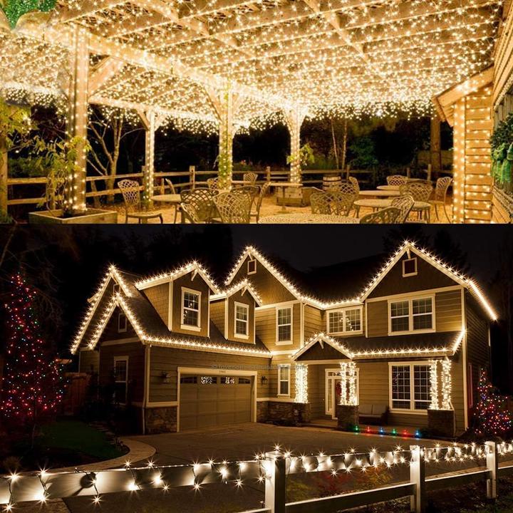 Image du produit Lumina Swiss Guirlande lumineuse solaire à LED Chaud (14 m)