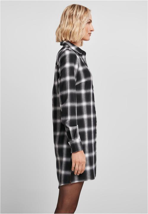 Actual product image Urban Classics Ladies Cotton Check Shirt Dress (S)