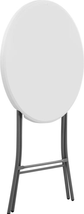 Actual product image Royal Catering Folding Bar Table - ⌀ 800 x 1,100 mm - - 100 kg - indoor/outdoor - White (80 x 80 cm)