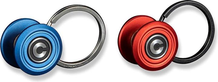 Actual product image Civivi Key Coin Red & Blue Aluminium Set C23056-3
