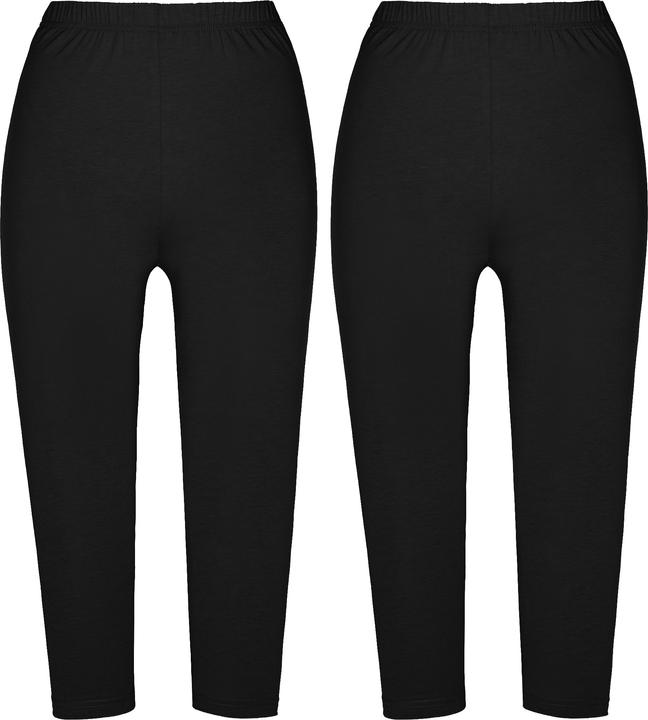 Produktbild Erwin Müller Damen-Capri-Leggings 2er-Pack (48, 50)