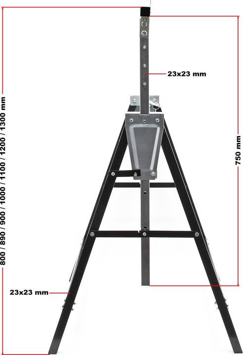 Produktbild Wiltec Gerüstbock (58 cm, 68 cm)