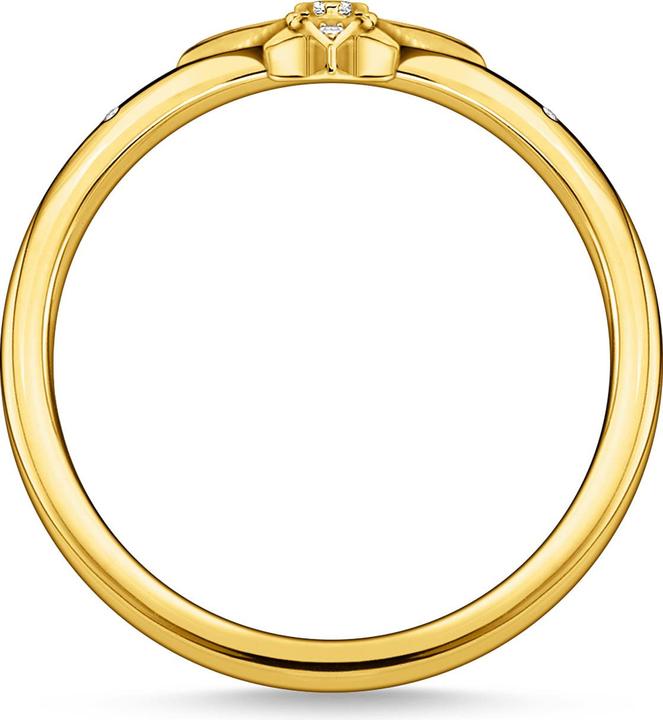 Immagine prodotto Thomas Sabo Anello stella con pietre d'oro (48, 925 Argento)