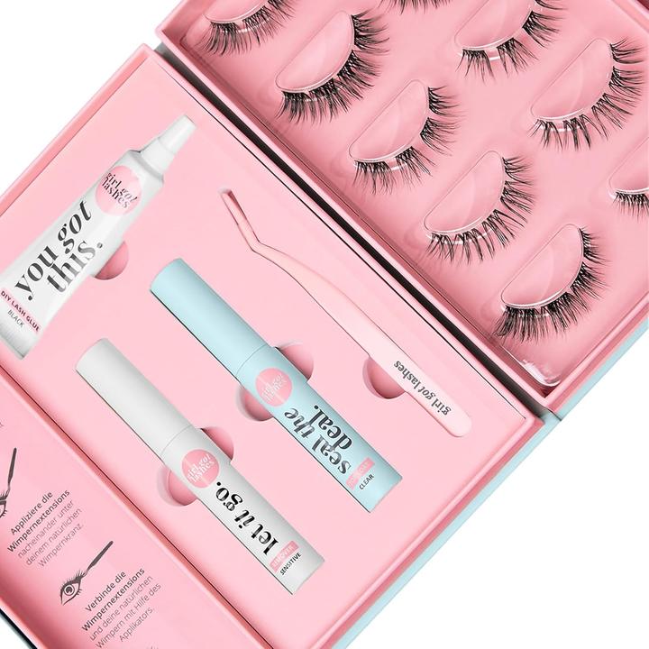 Actual product image Girl got lashes Wimpern-Starterset mit Applikator & Remover (Artificial eyelashes)