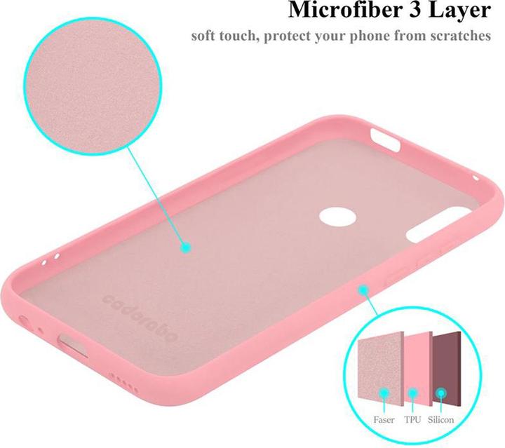 Actual product image Cadorabo TPU Liquid Silicone Case Cover (Huawei Y9 Prime (2019), Huawei Enjoy 10 Plus, Huawei P Smart Z)
